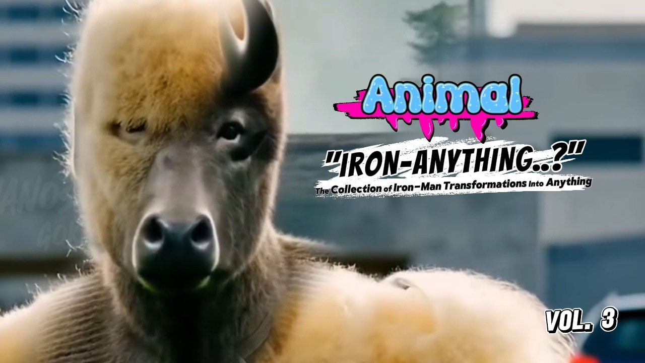 🎬 Iron-Anything Vol.3: Animal 🦙🦌🐑🐺