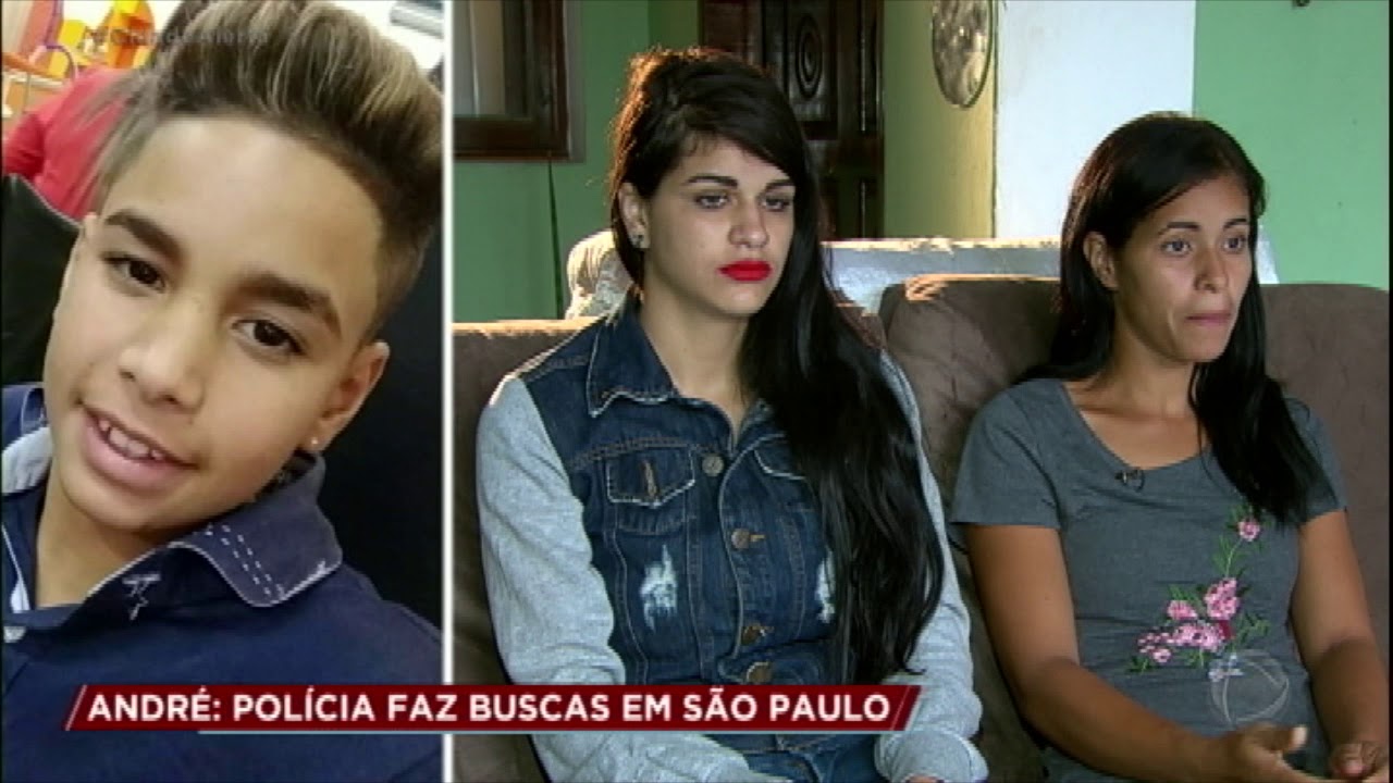 Caso André: amiga revela nova versão sobre desaparecimento