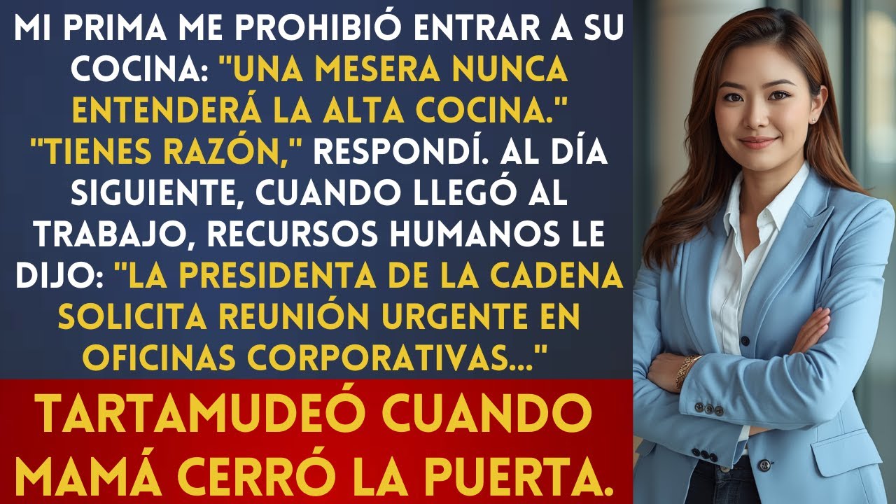 La Primera Comunión Se Arruinó Cuando Mi Prima Vio Quién Era El Chef Del Restaurante
