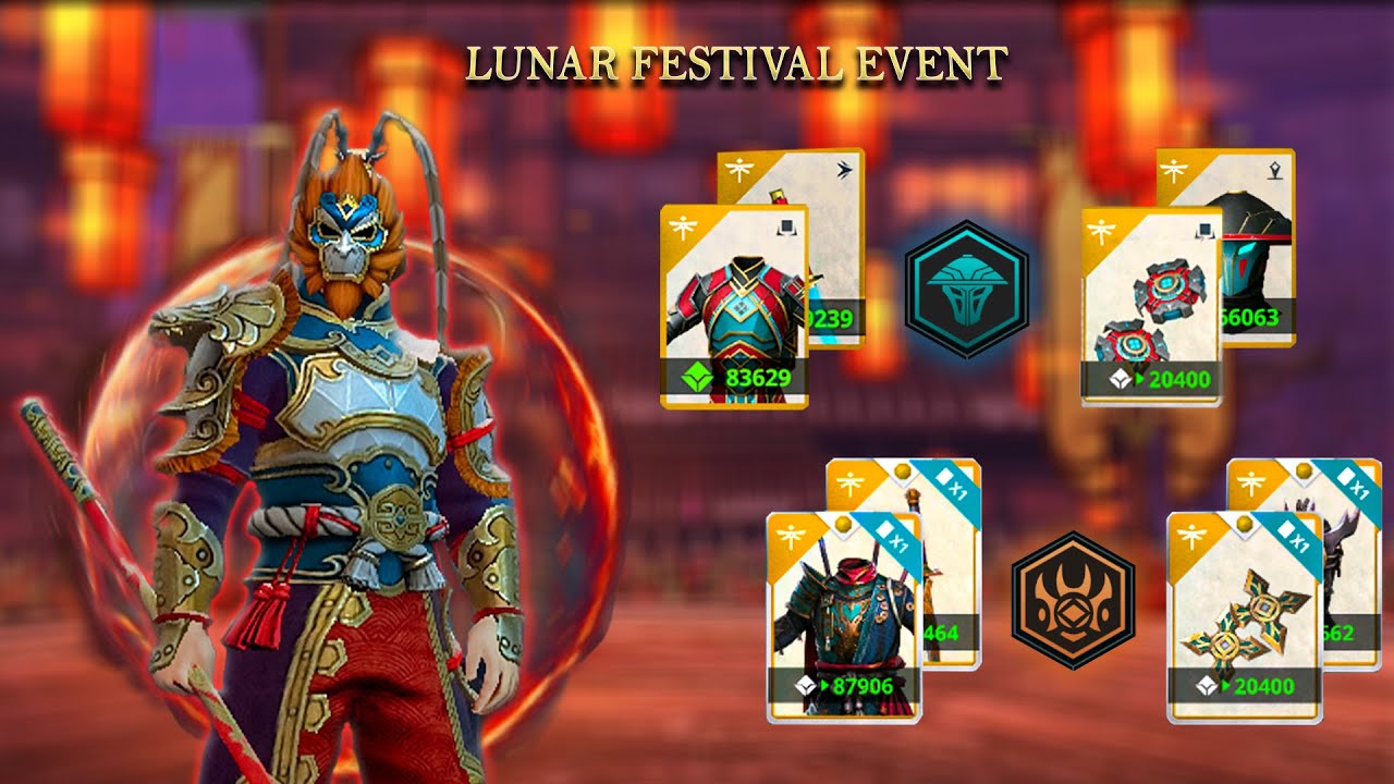 shadow fight 3 : lunar festival new event | completed gameplay and free rewards | sf3