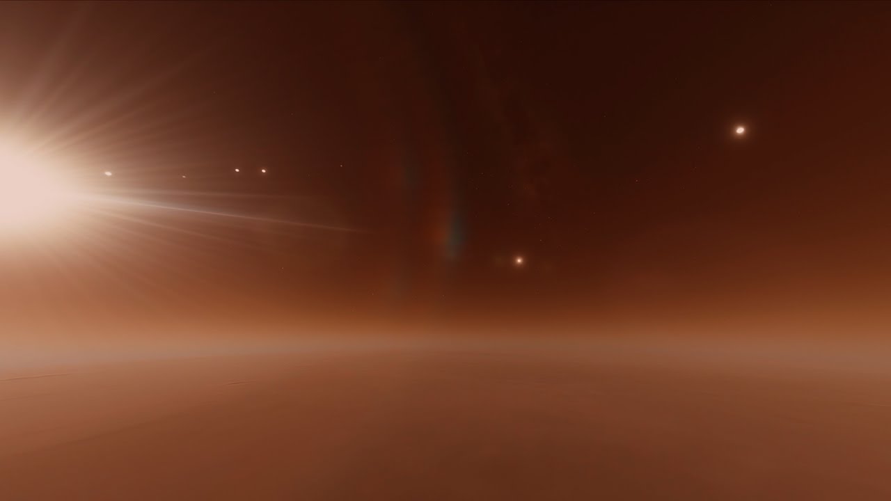 Space Ambient Music | Mars Sky & Moons &bull; Mercury &bull; Venus &bull; Earth &bull; Jupiter &bull; Saturn [SPACE JOURNEY]