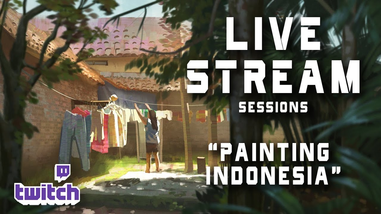 Live Stream 37- Painting Indonesia
