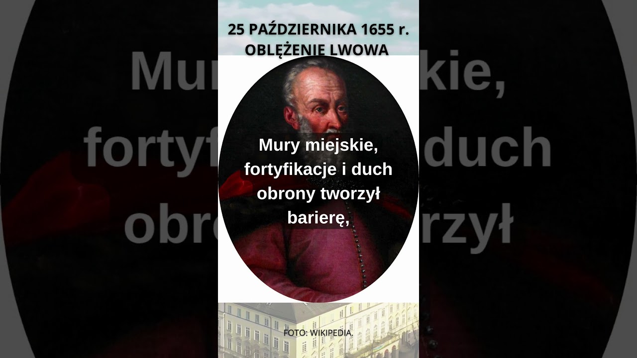 KALENDARIUM. 25.10.1655 r. #HistoriaPolski #Lw&oacute;w1655 #OblężenieLwowa #RzeczpospolitaObojgaNarod&oacute;w