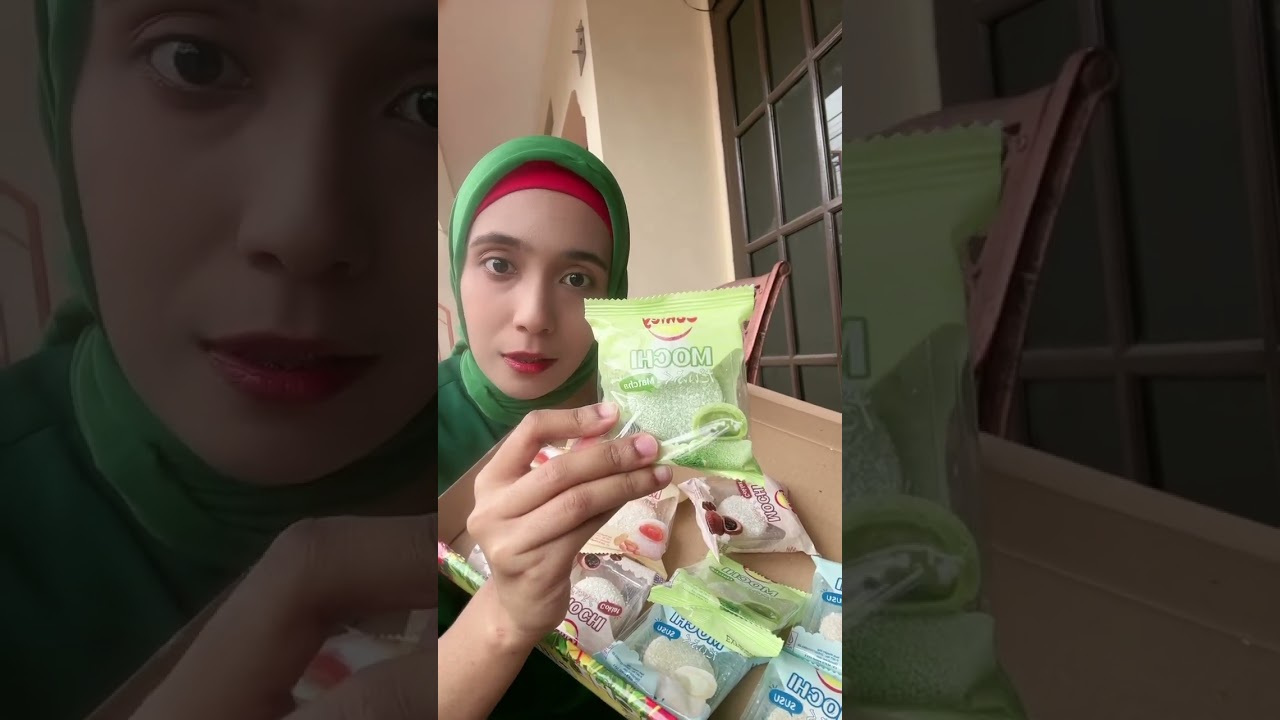 REAKSI SODARA NENG RARAH MAKAN MOCHI RASA SABUN