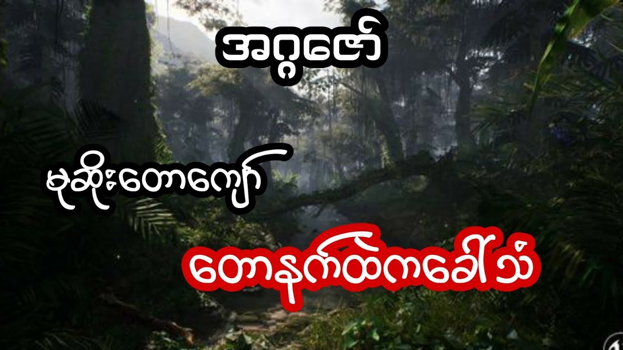 မုဆိုး တောကျော် နှင့် တောနက်ထဲကခေါ်သံ - စဆုံး