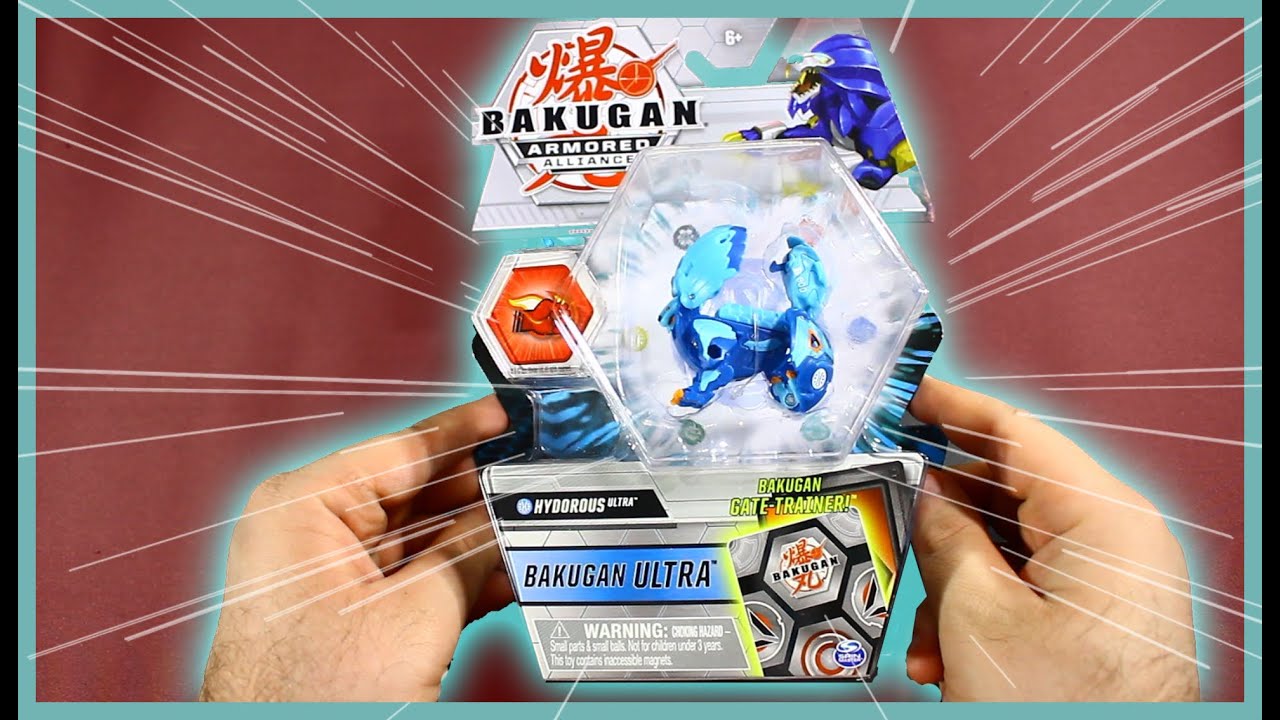 AQUOS HYDOROUS ULTRA Unboxing & Rolling Test - Bakugan Armored Alliance