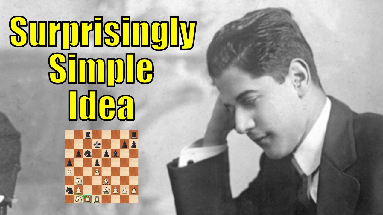 Capablanca's Strategy Will Immediately Improve Your Chess!