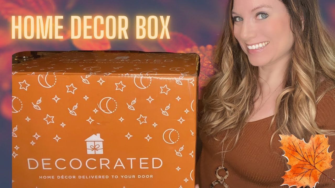 Decocrated Fall 2021:  home decor subscription