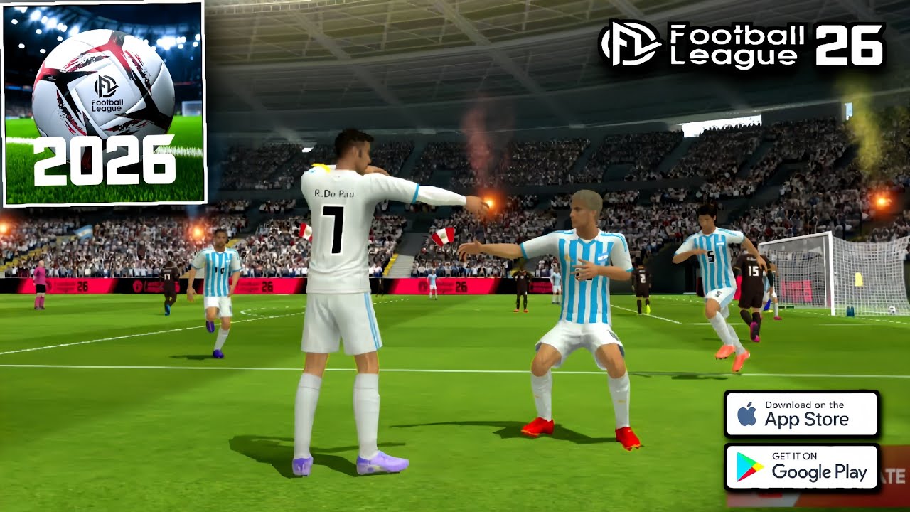 FOOTBALL LEAGUE 2026 GAMEPLAY FOR [ ANDROID ,IOS, FHD, 60 FPS ]