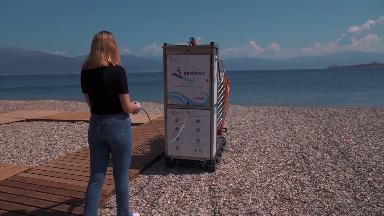 SEATRAC Mover Tutorial. Αυτόνομη πρόσβαση ΑμεΑ στη θάλασσα