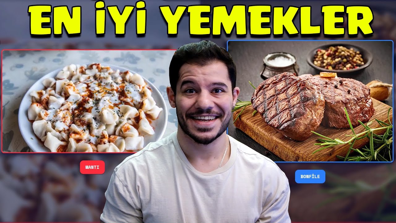 EN İYİ YEMEKLER SIRALAMASI #EHC