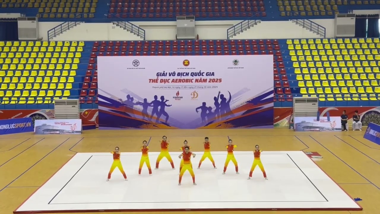 Bài thi Aerobic Dance – Đơn vị Đắk Lắk | Huy chương Bạc Giải Vô địch Quốc gia 2025 | TP. Hà Nội