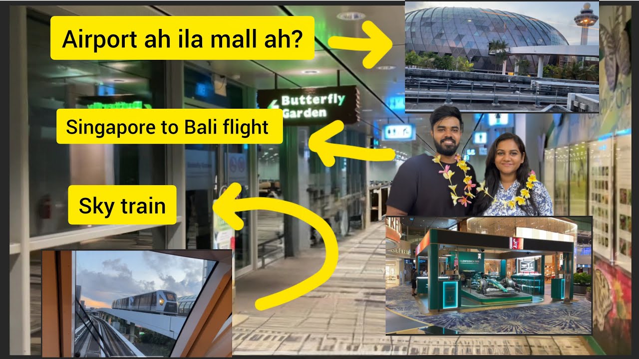 Bali | Episode 02 | Singapore Airport | Singapore to Bali Denpasar | Butterfly Garden | ARR Holidays