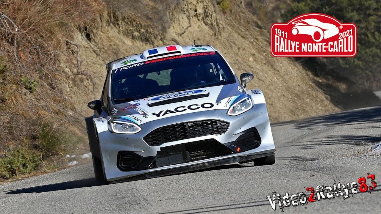 Test Monte Carlo 2021 | Adrien Fourmaux | Ford Fiesta Rally2 By PapaJulien