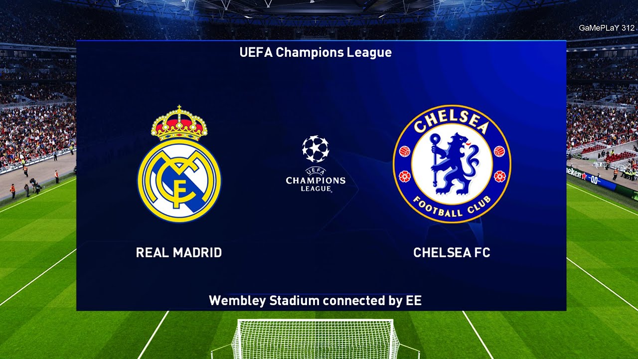 PES 2021 - Real Madrid vs Chelsea - UEFA Champions League Sami Final UCL