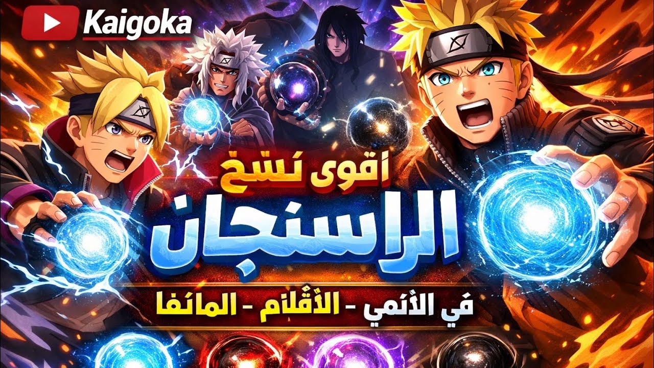 كل انواع الراسنجان من انمي ناروتو وا بورتو الافلام و المنغا و كمان الانمي #Kaigoka