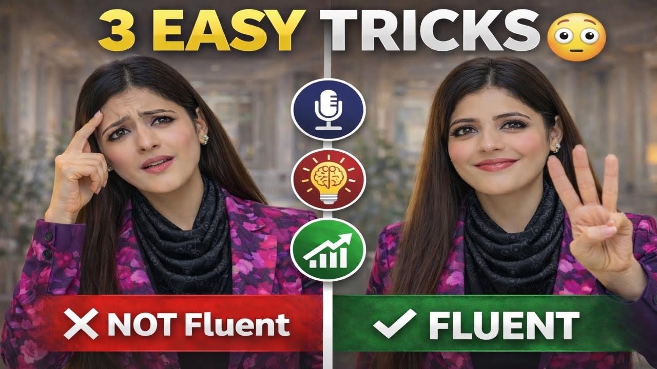 3 Easy Techniques to Start Speaking English Fluent | Spoken English Tips