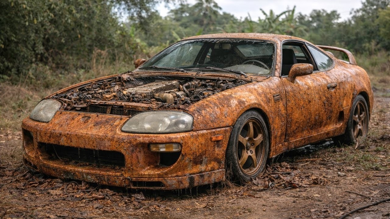 ASMR Car Restoration!😱 Full Restoration Supra of Brian O’Conner