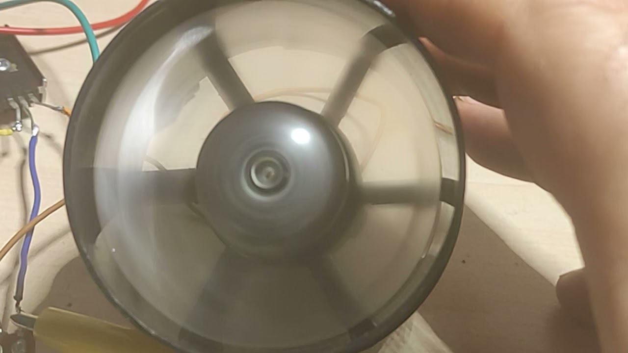 DCmotor fan speed control İRF840 mosfet