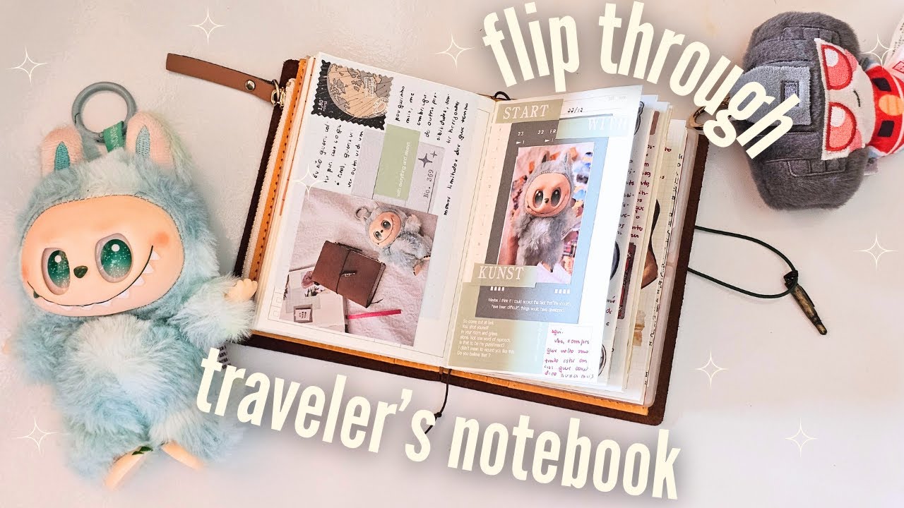 FLIP THROUGH comentado Traveler's Notebook