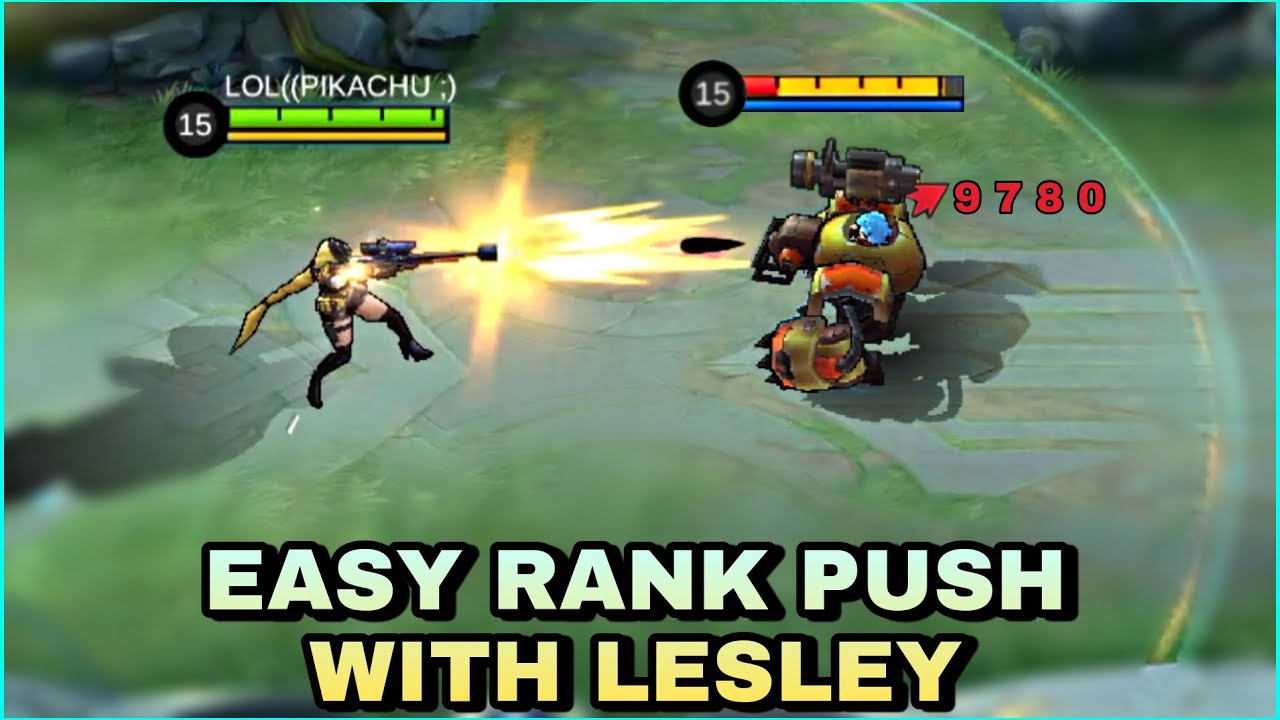 LESLEY BEST BUILD FOR RANK | TOP 1 GLOBAL LESLEY BUILD | MLBB