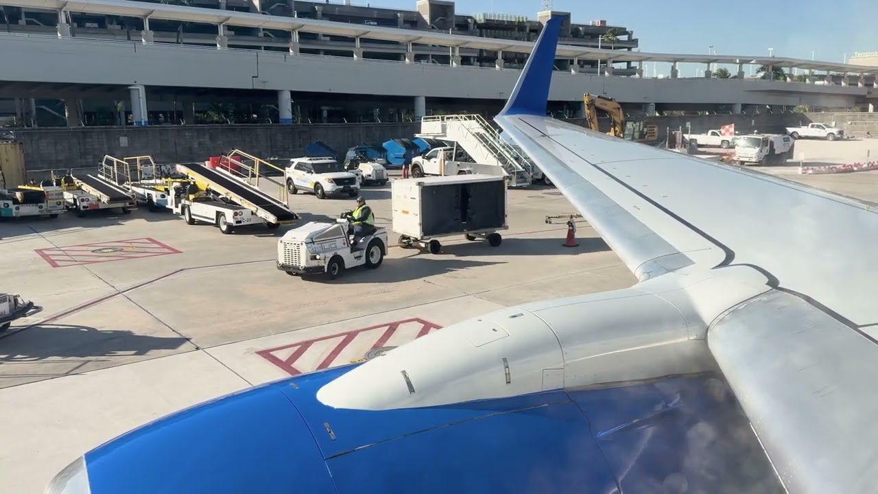 4K Full Flight ~ United Airlines 737-900ER ~ Fort Lauderdale FLL - Chicago O'Hare ORD