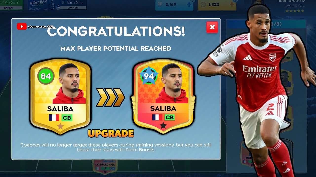 DLS 26 | Saliba Max DLS 26 🔥 DLS 26 Max Players