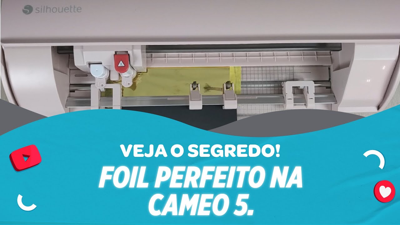 Transforme Seus Projetos com Foil na Cameo 5!