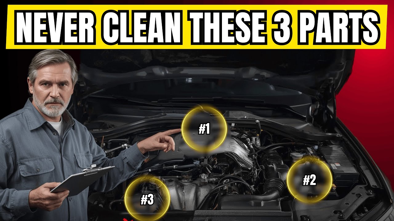 NEVER CLEAN THESE 3 ENGINE PARTS OR YOU'LL DESTROY IT (MECHANICS HORRIFIED)