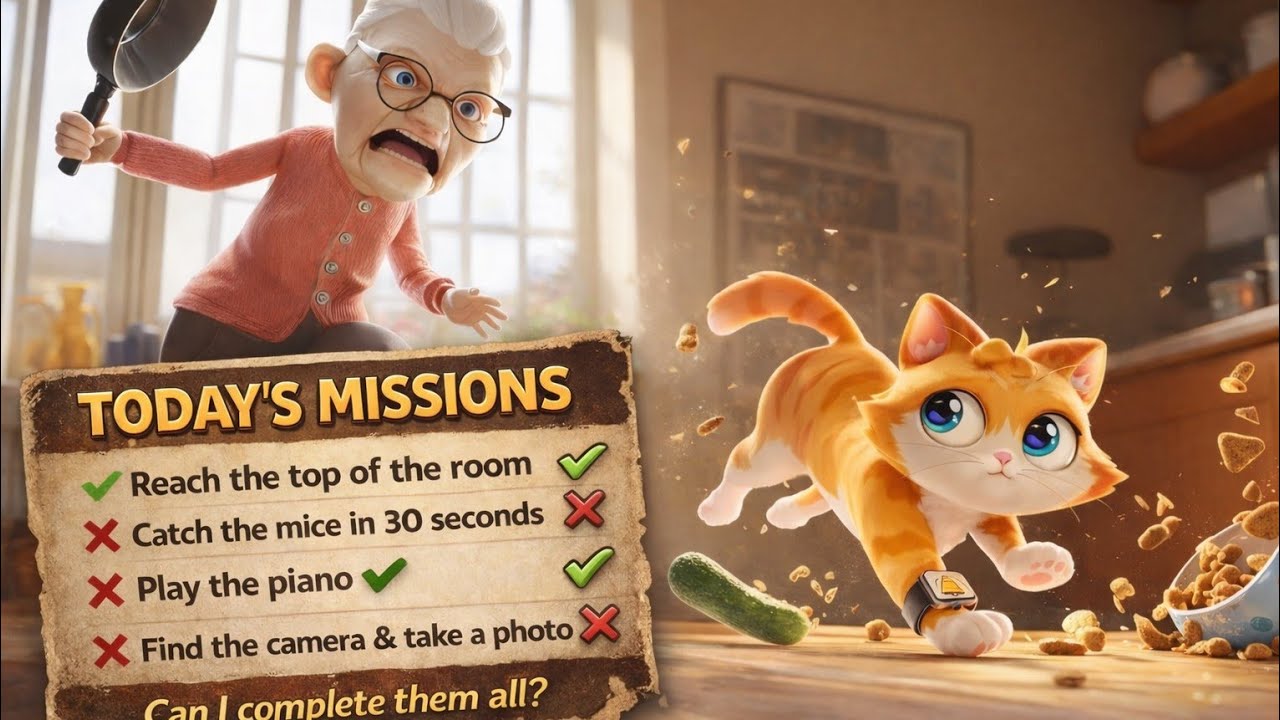I Am Cat – Climbing to the Top! Can You Help Me Complete These Missions?