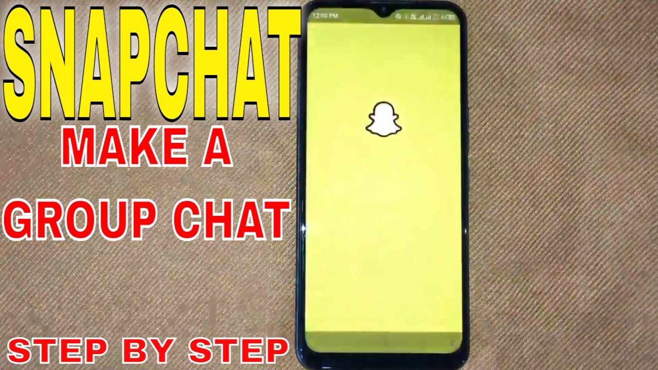 ✅ How To Make A Group Chat On Snapchat 🔴