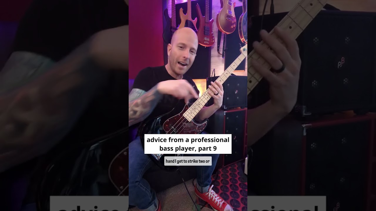 Advice from a professional bass player