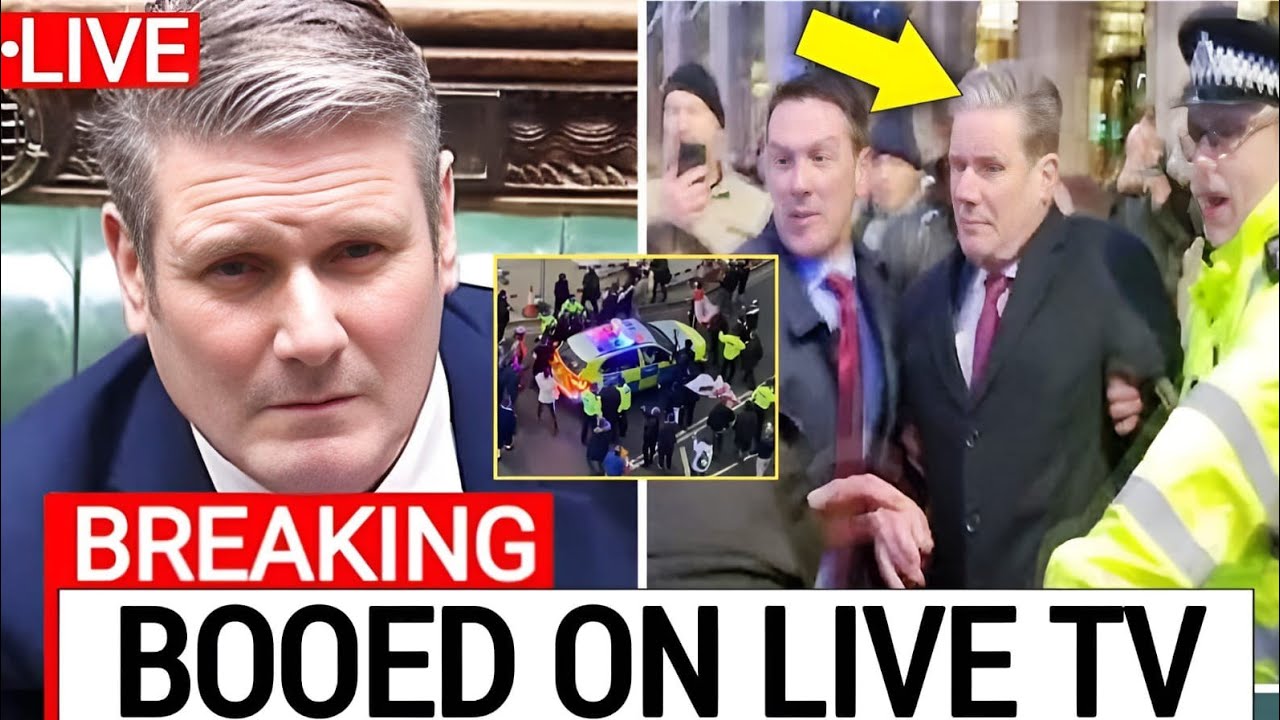 1 MIN AGO: Starmer BOOED in VICIOUS Downing Street Clash LIVE!