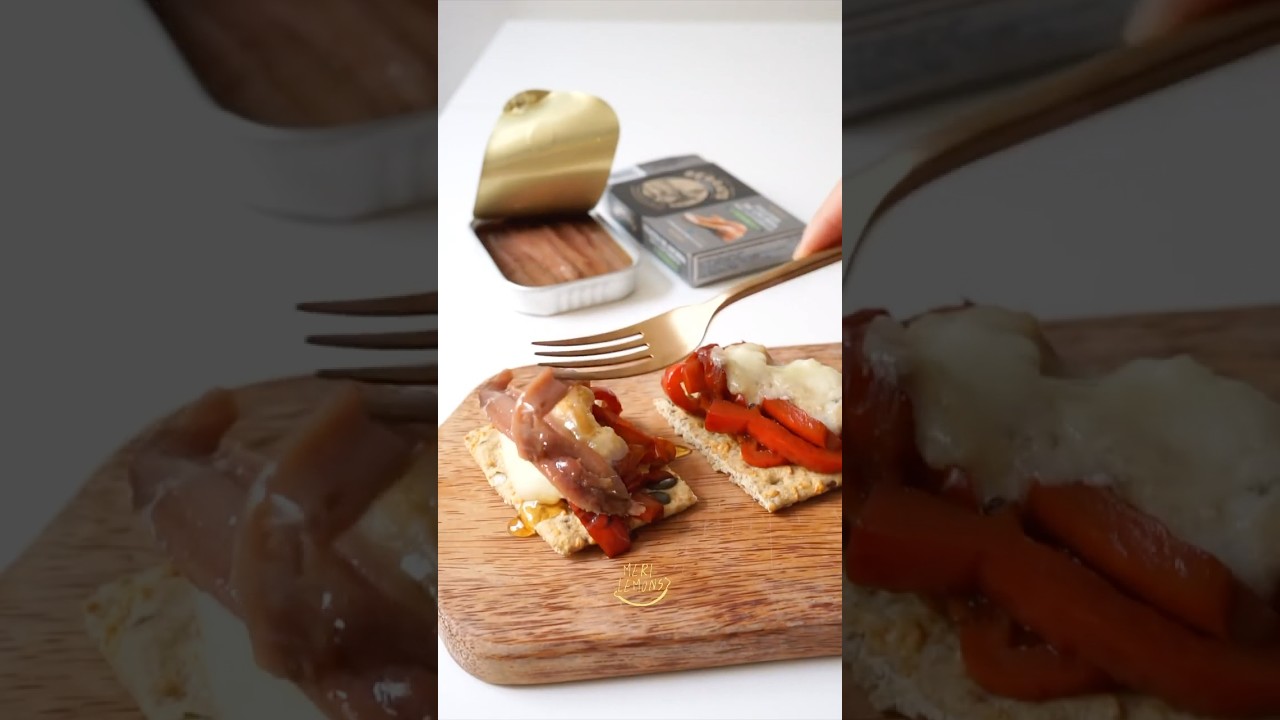 Canap&eacute; de Anchoas del Cant&aacute;brico Serrats