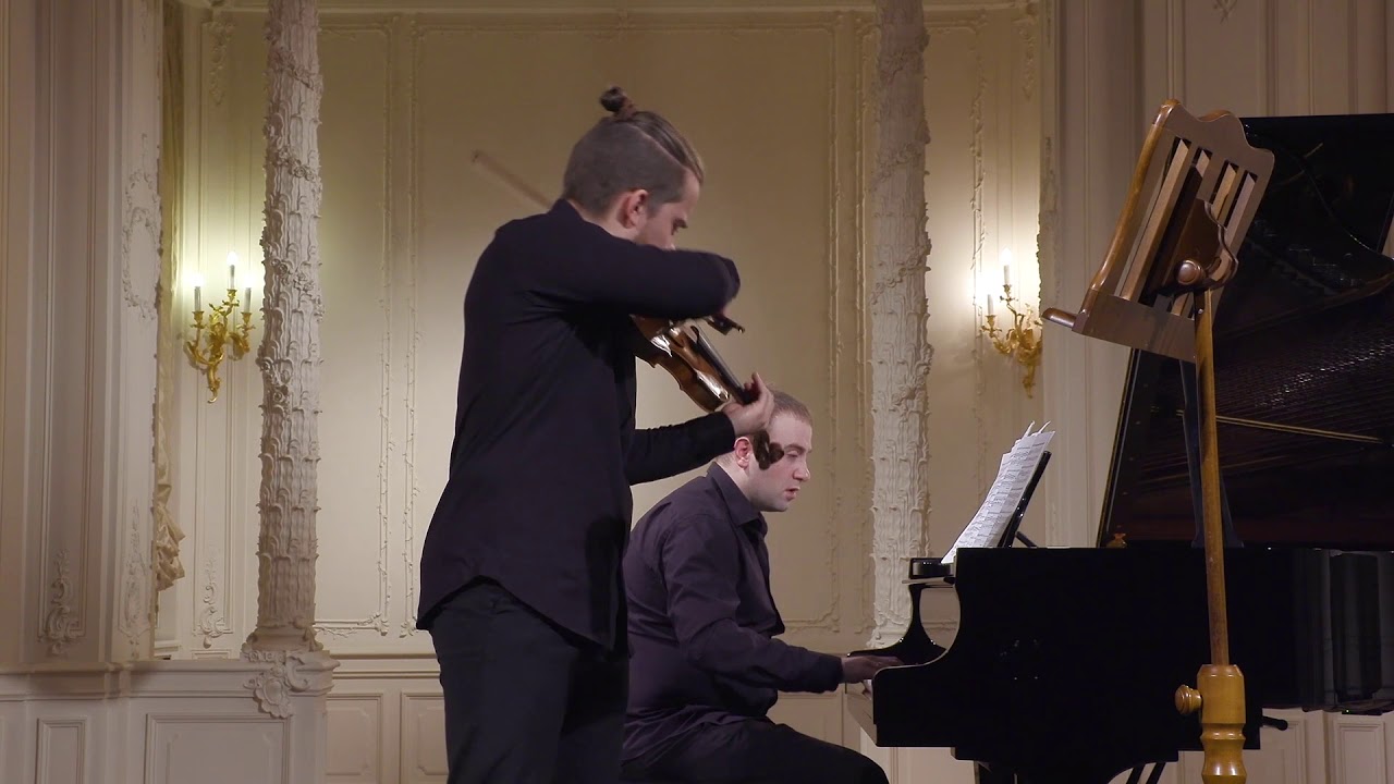 Dmitry Smirnov (violin) English Hall of St. Petersburg Music House 2019-12-04