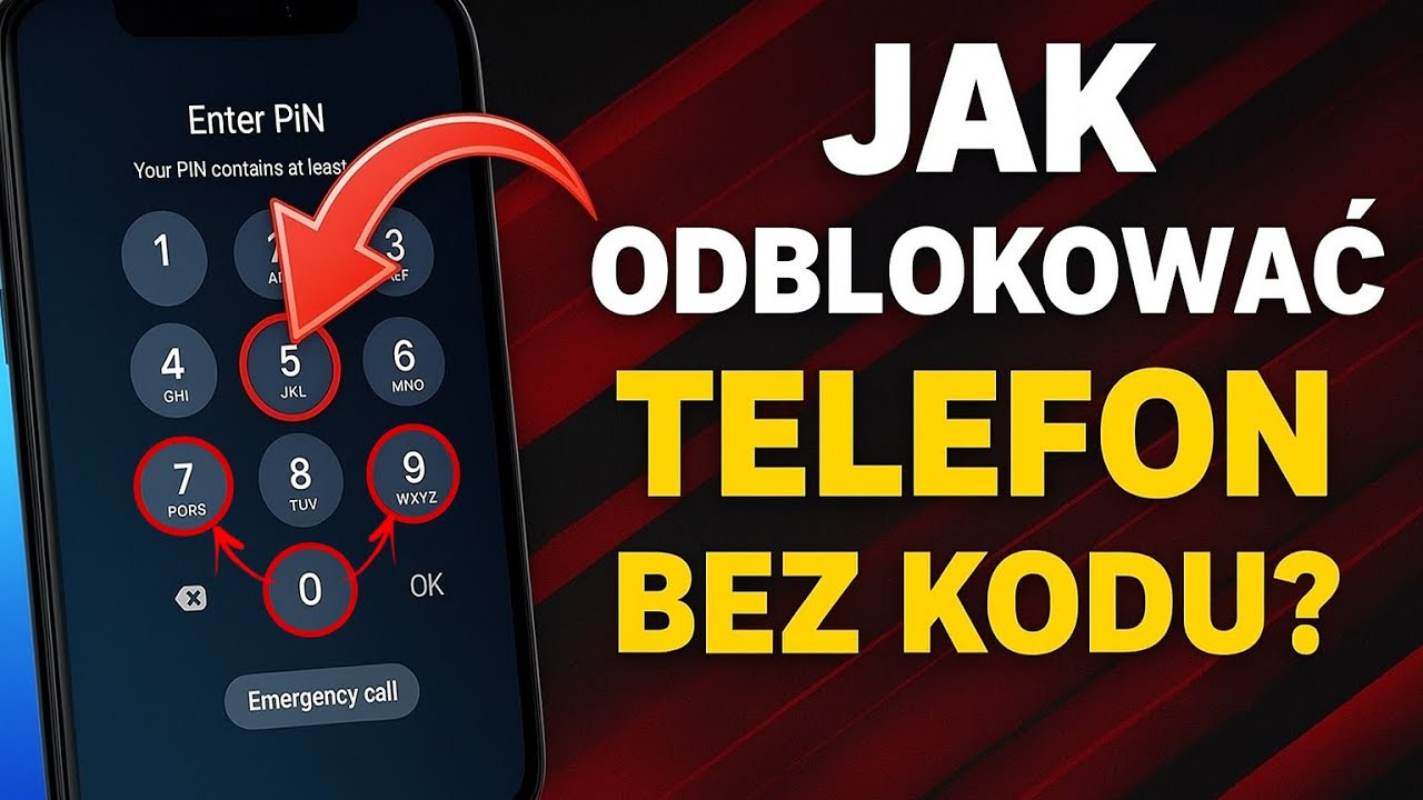 Jak LEGALNIE ODBLOKOWAĆ Telefon, gdy zapomnisz Hasła/Kodu/Wzoru? Szybki i prosty spos&oacute;b!