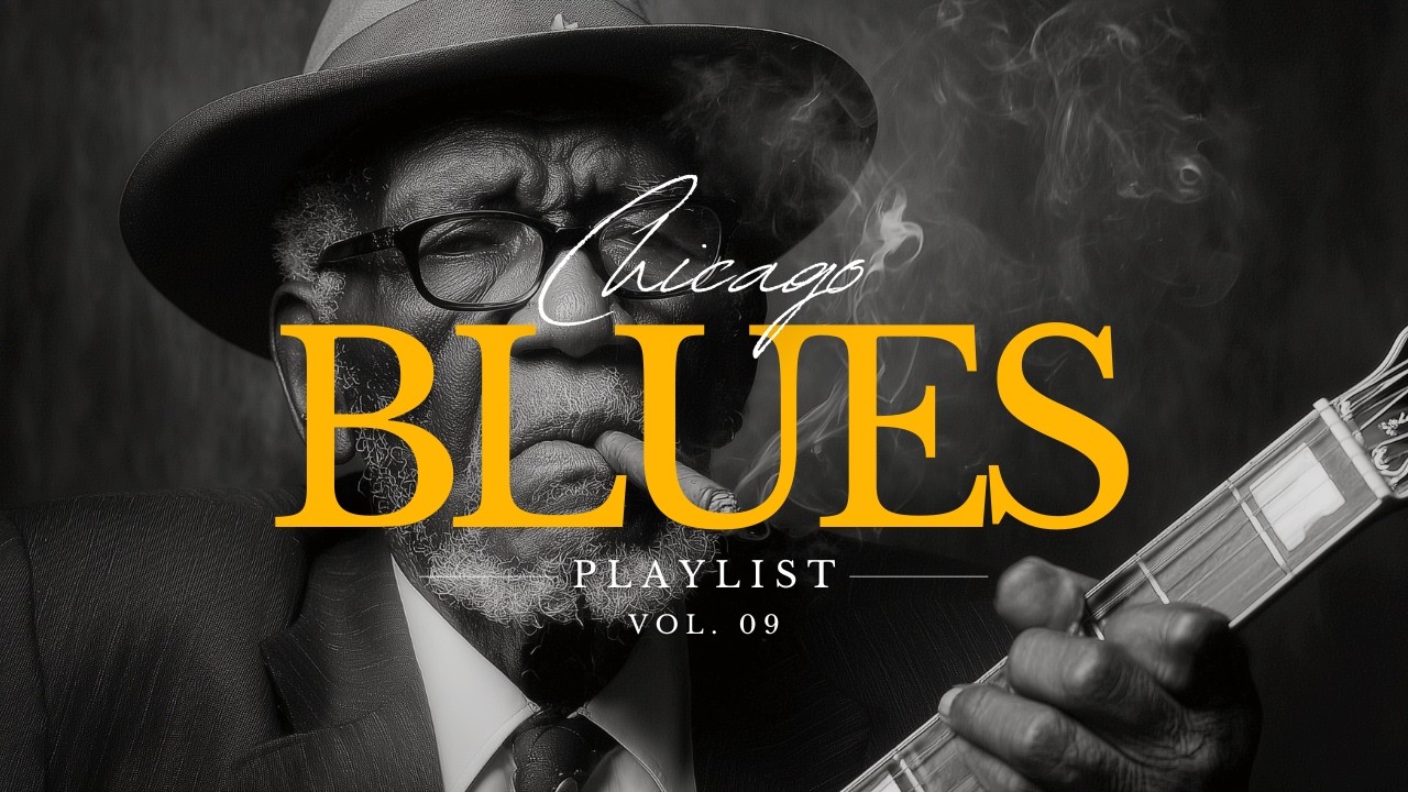 Late Night Chicago Blues – Deep Relaxing Guitar and Saxophone for Quiet Evening Vibes