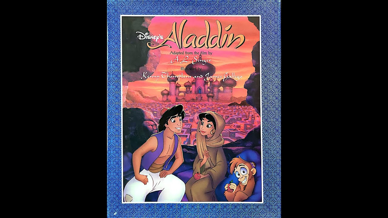 ALADDIN | DISNEY KID'S READ ALONG | AUDIOBOOK