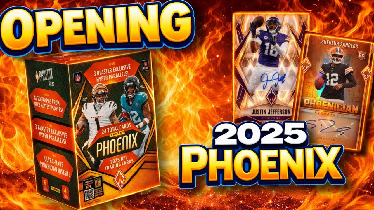 🔥 MASSIVE HIT?! 2025 Phoenix Football Box Opening!