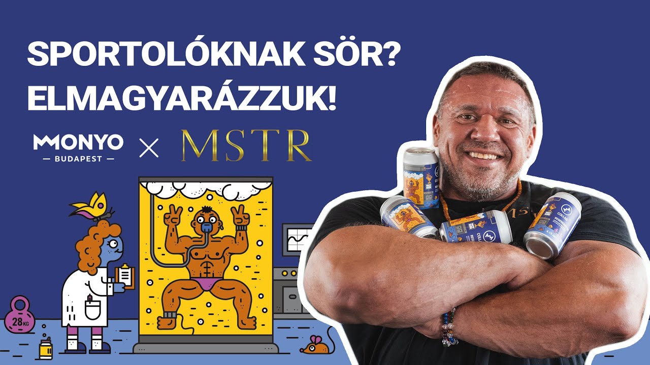 Regenerator, a sportolók söre - MONYO x Kiss Jenő Mester
