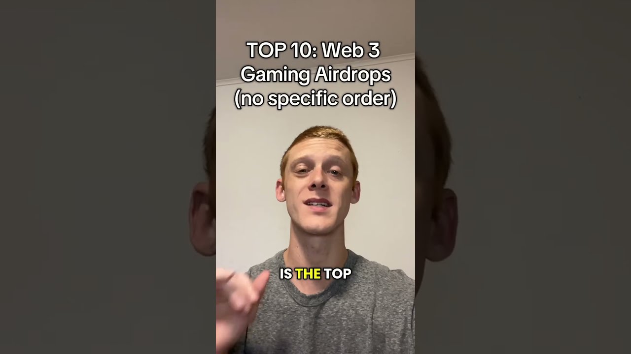 TOP 10: Web3 Gaming Crypto Airdrops (Play to Earn June 2025)