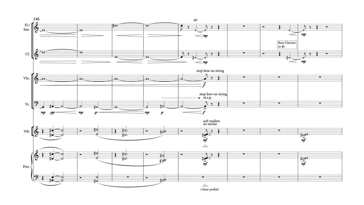 Christopher Cerrone | Pittsburgh New Music Ensemble — Why Was I Born Between Mirrors? (Score-Follow)