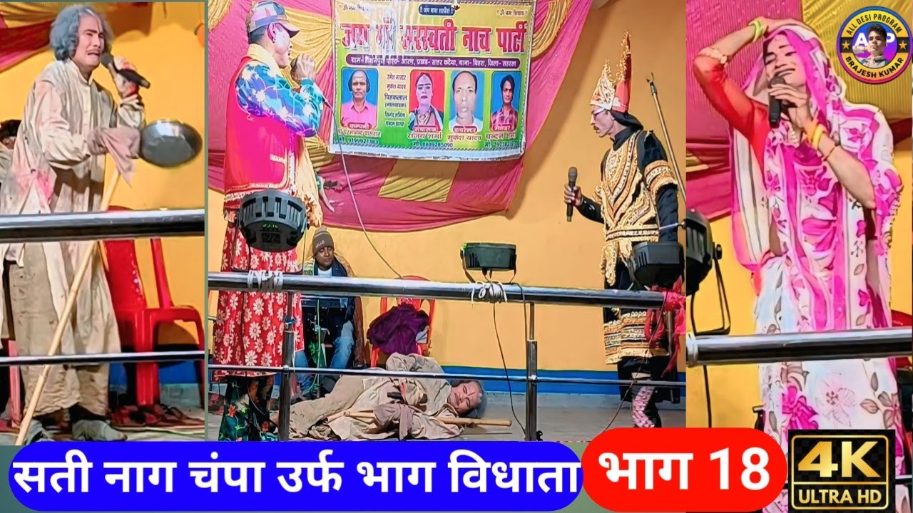 सती 🐍 नाग चंपा उर्फ भाग विधाता नाटक #भाग_18 | | sati nag champa urf bhag vidhata #satinagchampa