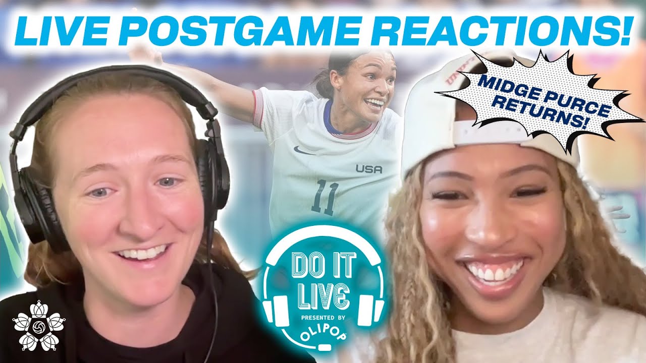 Epic USA vs Germany Semifinal Reaction with Midge Purce – Insane Highlights & Breakdown!