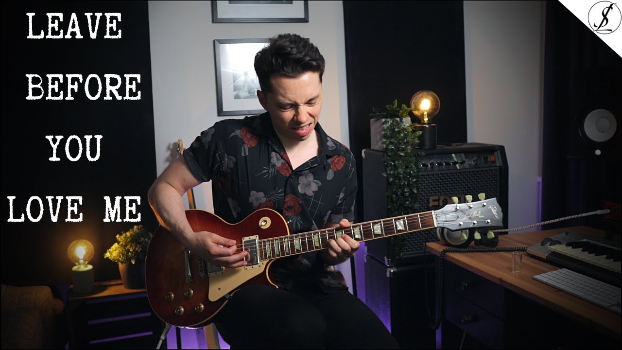 LEAVE BEFORE YOU LOVE ME - Marshmello x Jonas Brothers - Guitar Cover