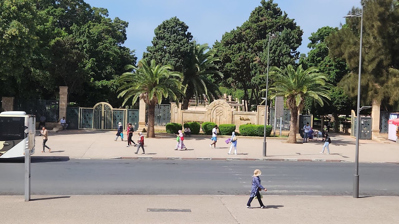 jardin nozha Hassan rabat حديقة نزهة حسان الرباط