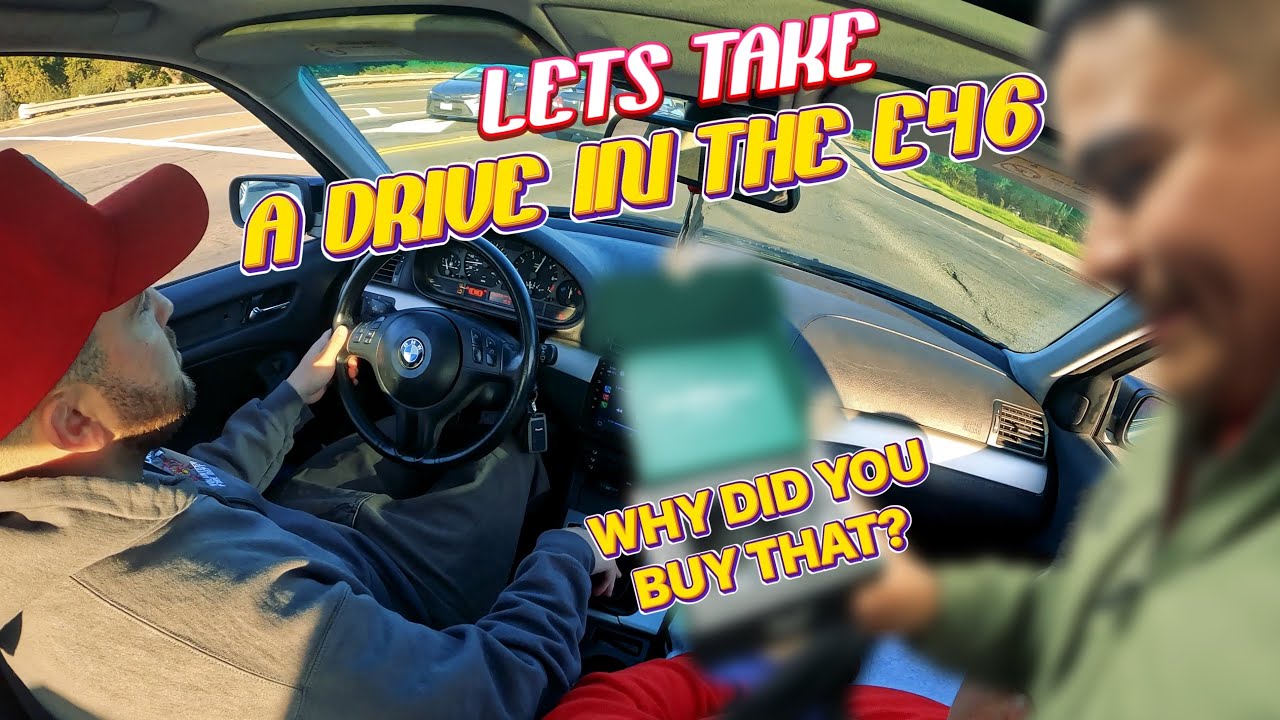 Taking the E46 out for a drive! (NEW CTSV PARTS)