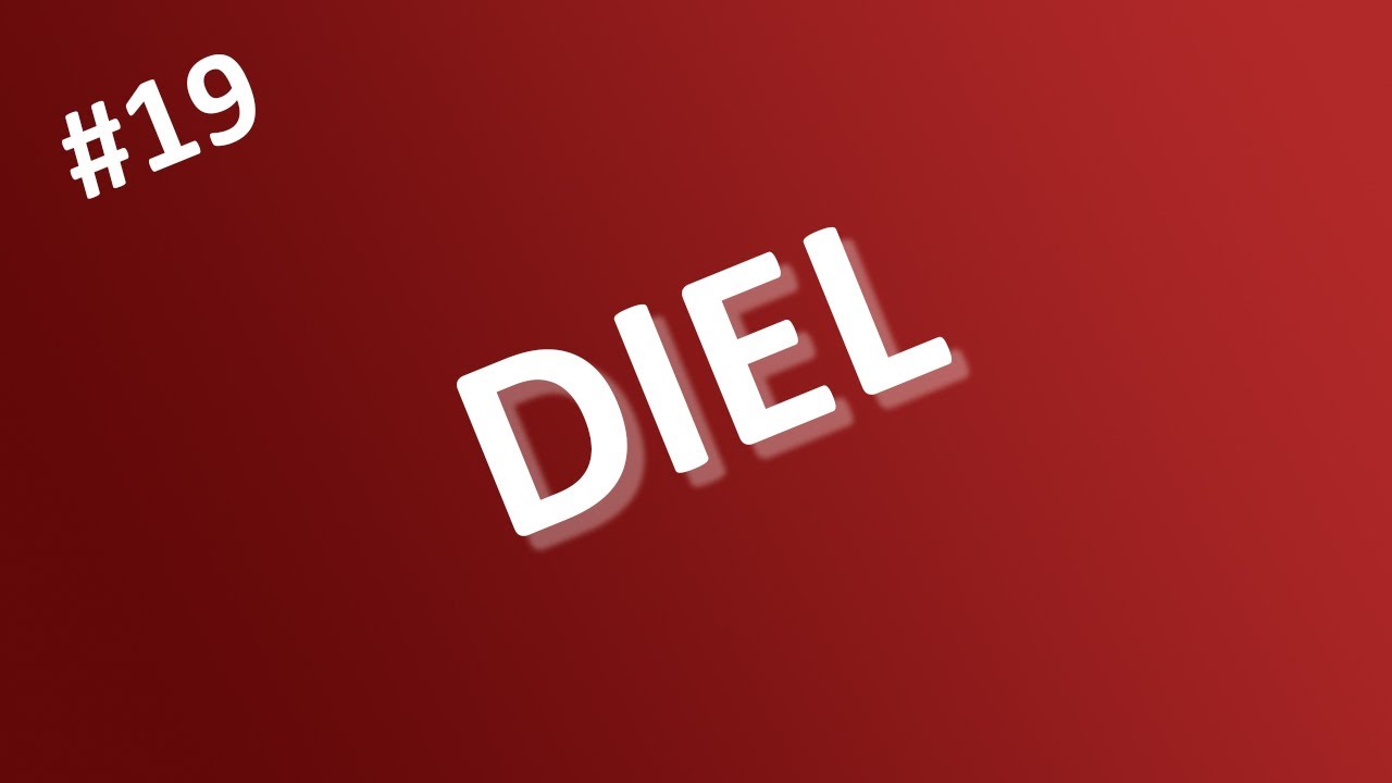 Word Count #19 - Diel. Learn New Words Everyday. English Vocabulary Builder.