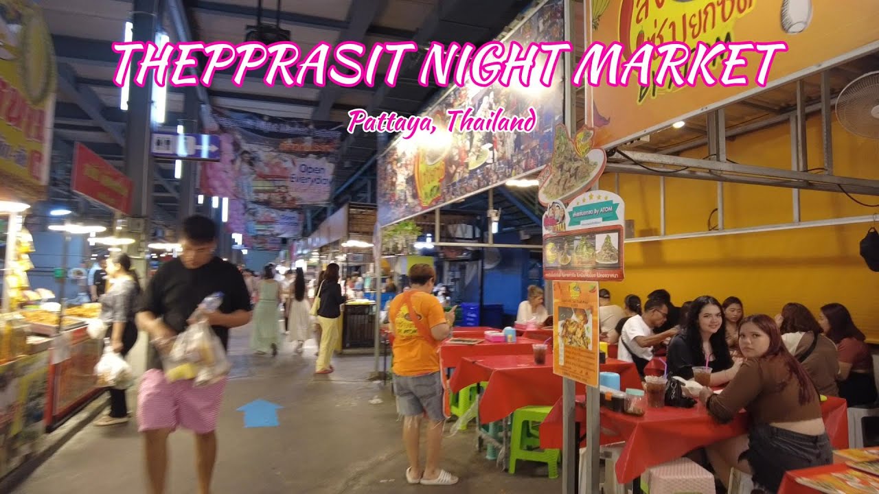Exploring Thepprasit Night Market in Pattaya Thailand | Street Food & Shopping FULL TOUR