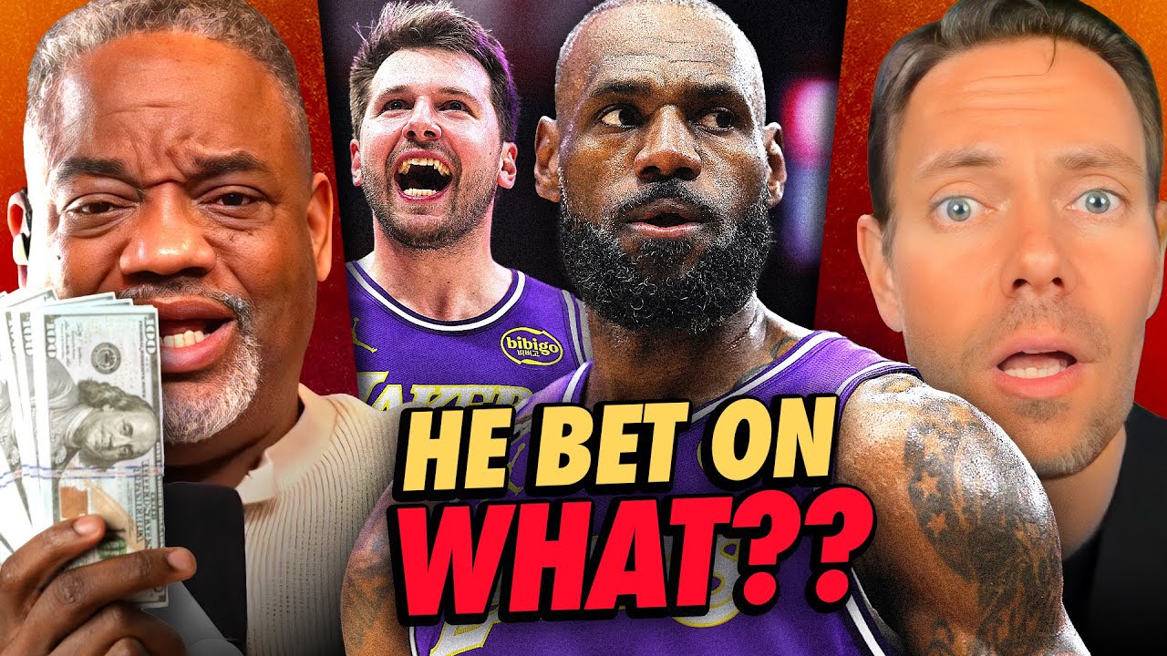 Whitlock Places HUGE Bet on LeBron, Luka & Lakers